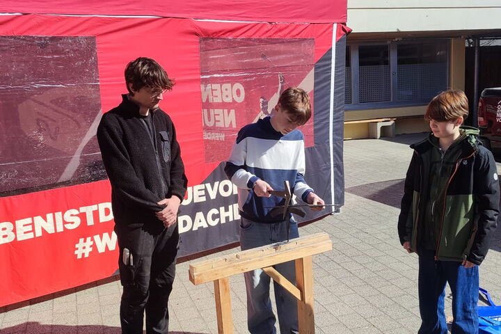 Berufe-Parcours am Bildungszentrum Bodnegg